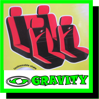 CAR SEAT COVERS CAR ACCESSORIES- GRAVITY AUDIO 0315072463